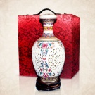 红花陶瓷酒